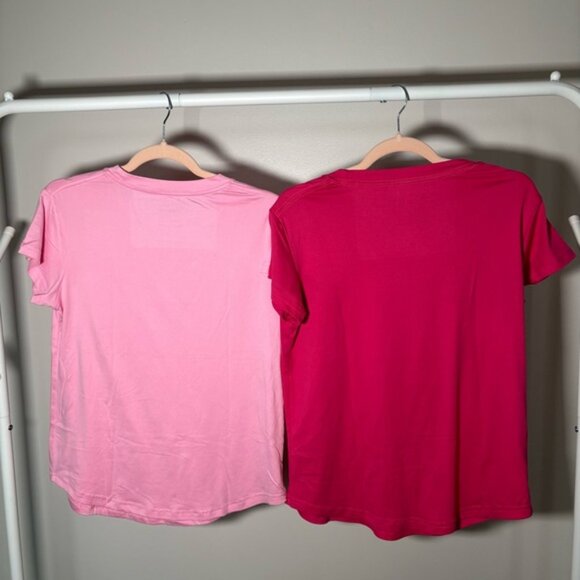 Two SHEIN Pink Women's Tops with Pocket - Picture 9 of 10